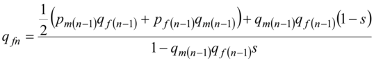 Hardy-Weinberg’s law