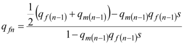 Hardy-Weinberg’s law