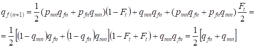 Hardy-Weinberg’s law
