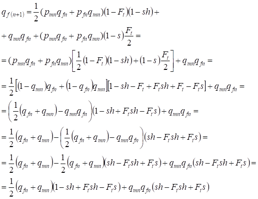 Hardy-Weinberg’s law