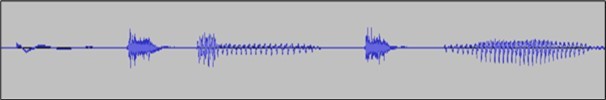 Spectrogram of pk’m̩k’mi phc’ɪmc’ʔ͡me̝ ‘small mosquito’ (FirstVoices, Audiotonic)